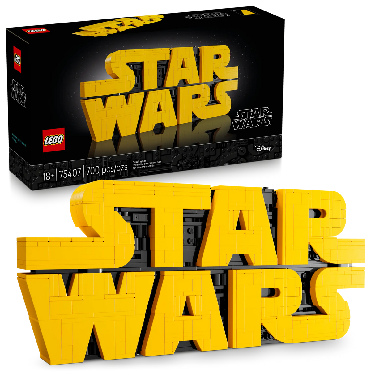 75407 LEGO® Brick-Built Star Wars Logo