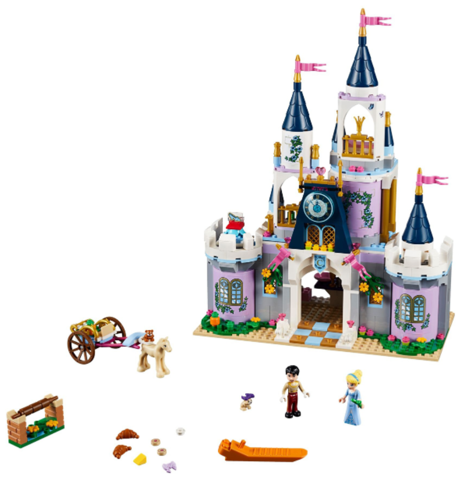 41154 Cinderella's Dream Castle (Used Set)