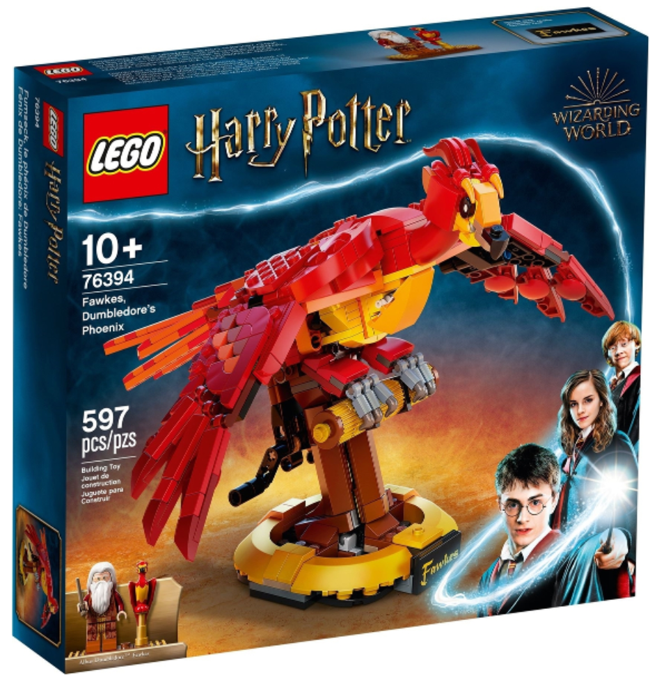 LEGO® 76394 Fawkes, Dumbledore’s Phoenix (RETIRED SET)