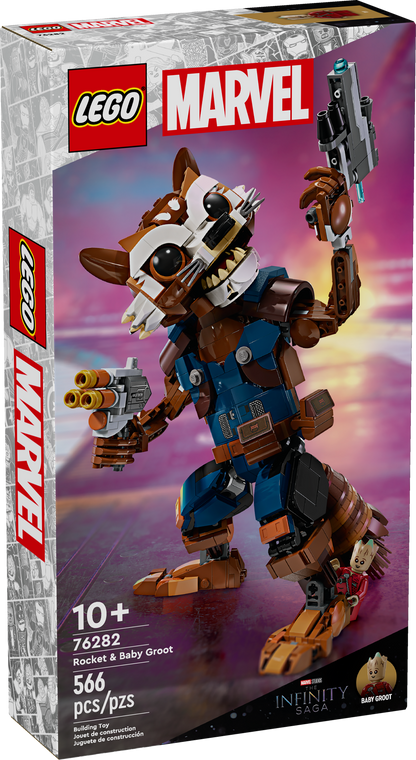 76282 LEGO® Rocket & Baby Groot