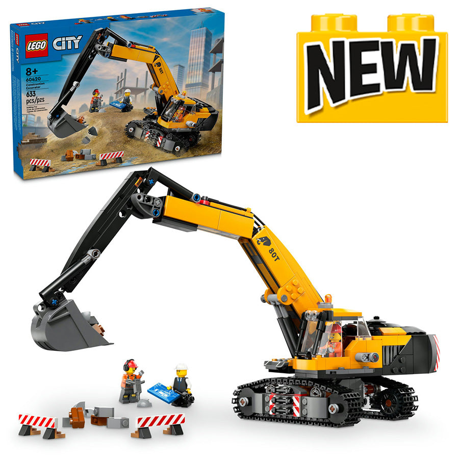 60420 LEGO® Yellow Construction Excavator