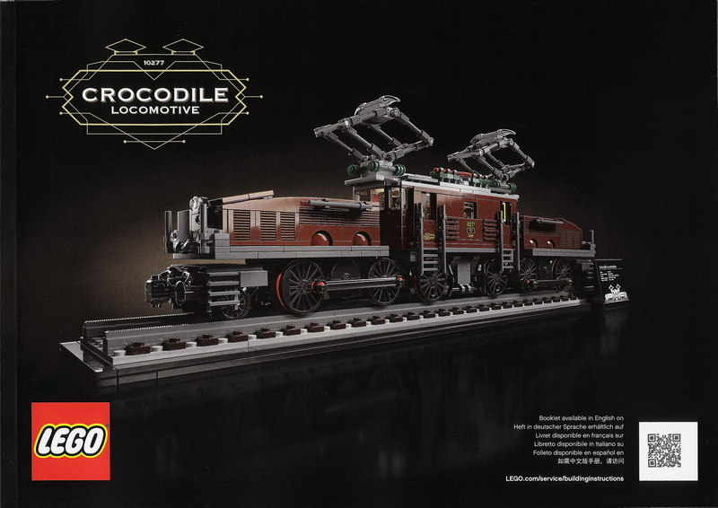 LEGO® 10277 Crocodile Locomotive