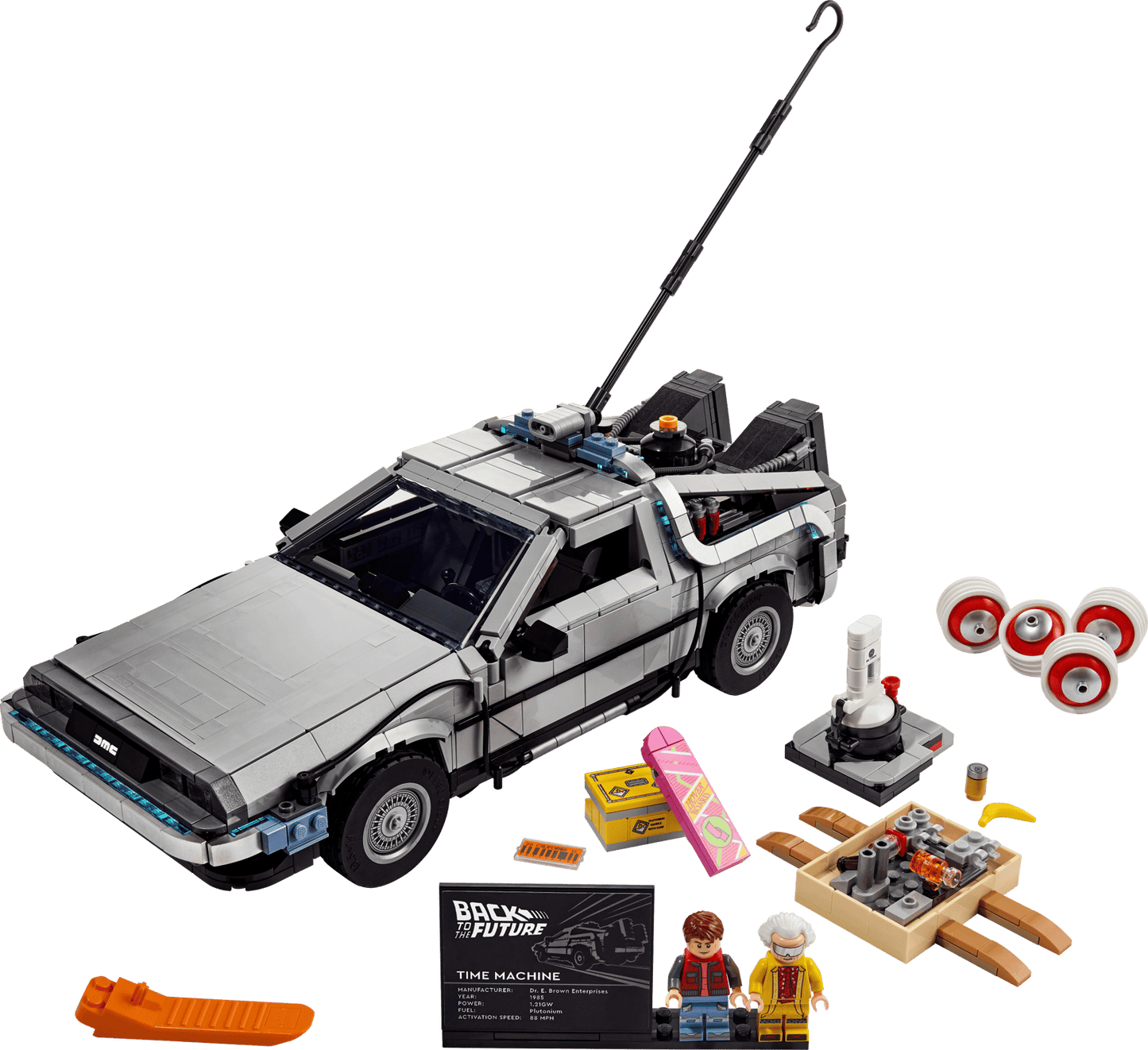 10300 LEGO® Back to The Future Time Machine Used Set