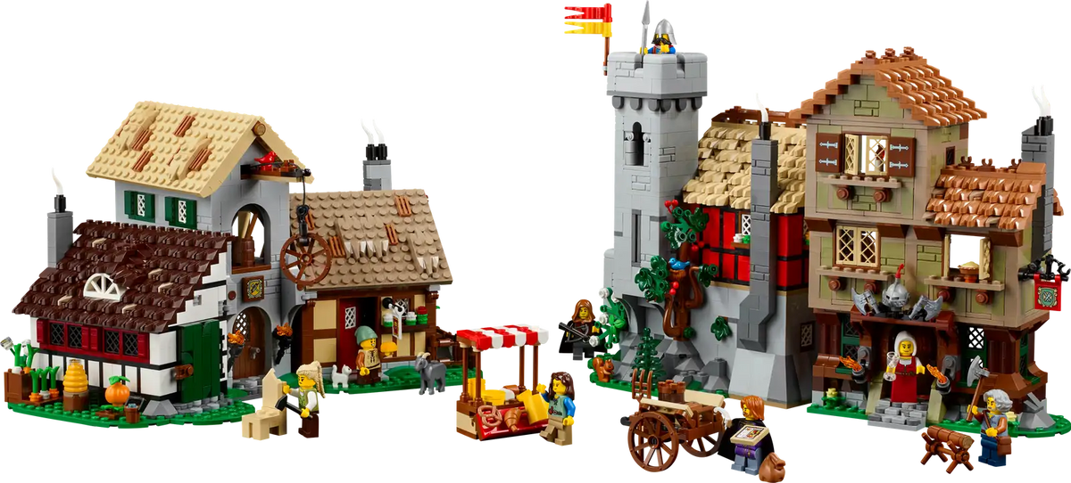 10332 LEGO® Medieval Town Square Used Set