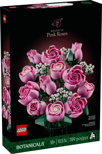 10374 LEGO® Bouquet of Pink Roses