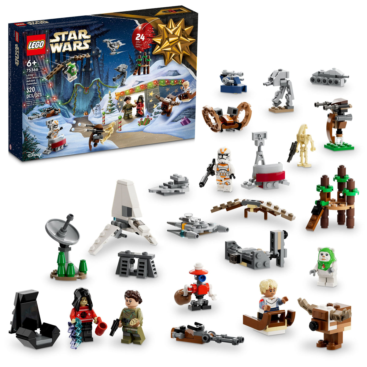 LEGO® 75366 Advent Calendar 2023, Star Wars.
