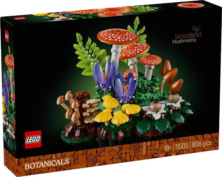 11505 LEGO® Woodland Mushrooms
