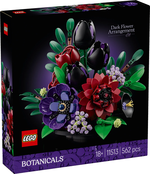 11513 LEGO® Dark Flower Arrangement