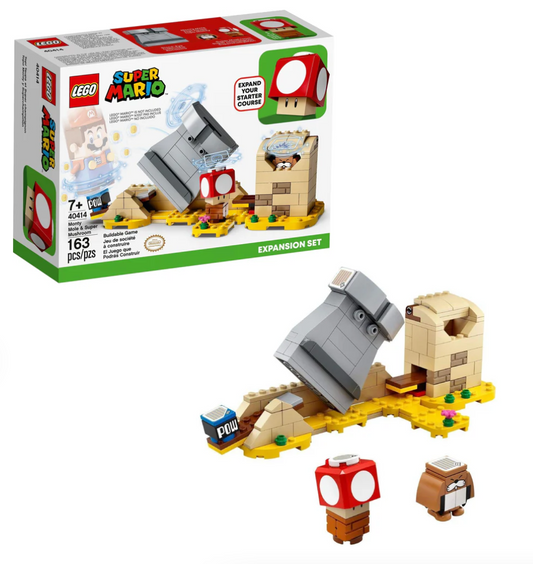 LEGO® 40414 Monty Mole & Super Mushroom (RETIRED SET)