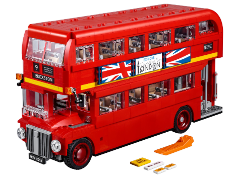 Used Set 10258 London Bus (with Instruction Manual, No Box)