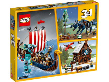 LEGO® 31132 Viking Ship and the Midgard Serpent