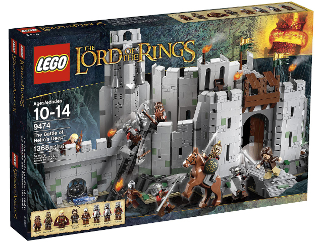 9474 The Battle of Helm's Deep Used Set (Incomplete)