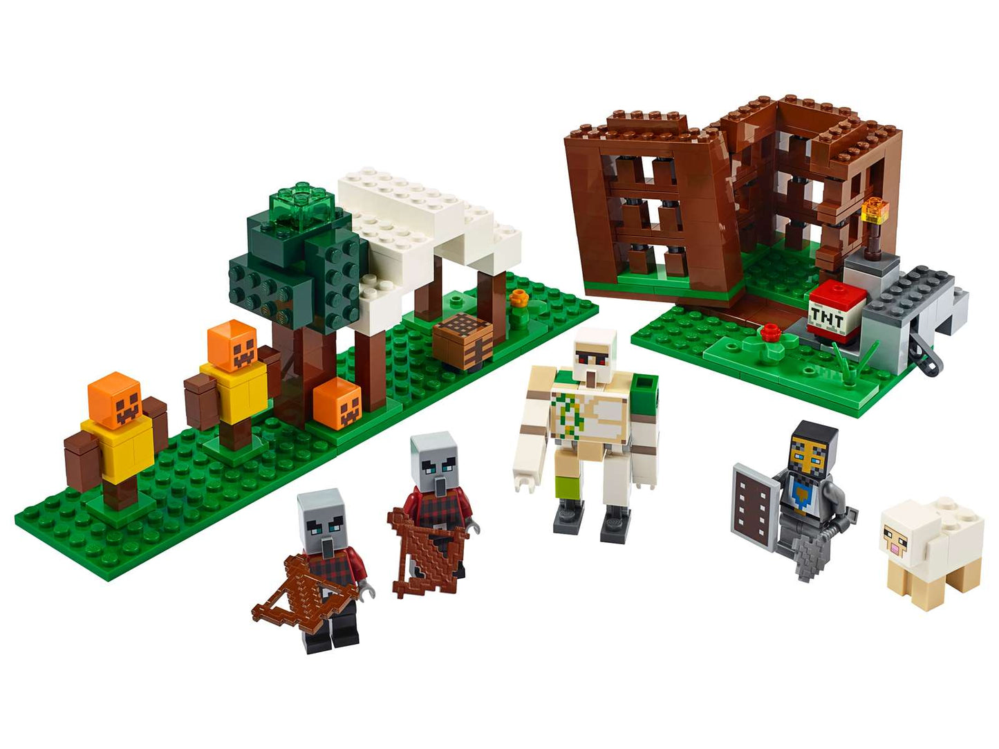 21159 LEGO® The Pillager Outpost Used Set