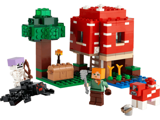 21179 LEGO® The Mushroom House Used Set