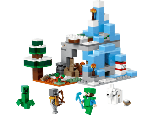 21243 LEGO® The Frozen Peaks Used Set