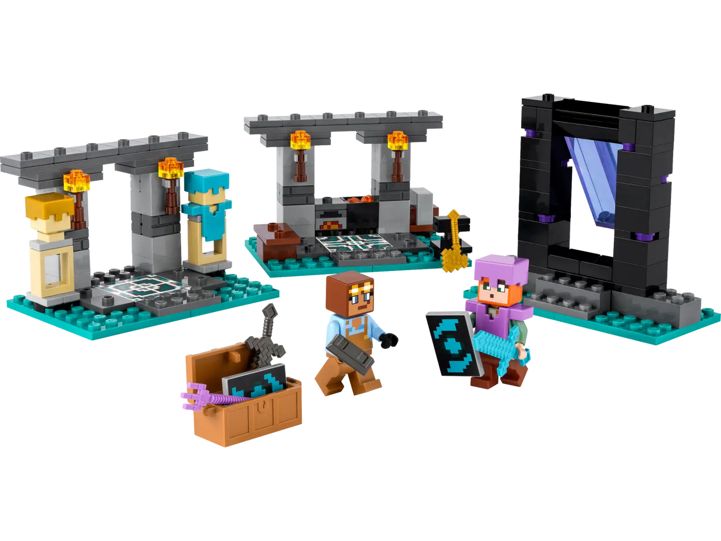 LEGO® 21252 The Armory Used Set