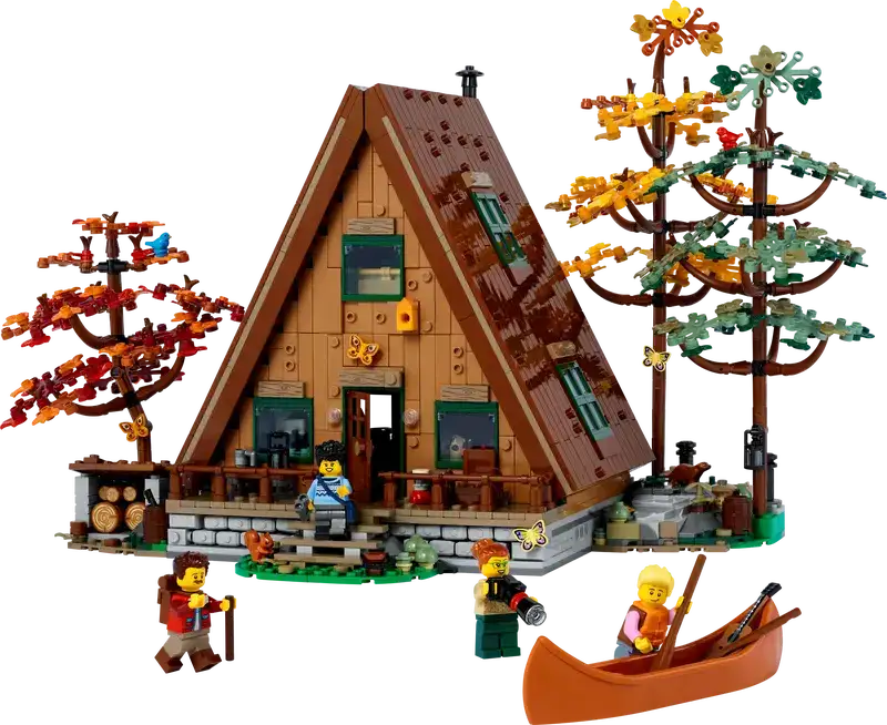 LEGO® 21338 A-Frame Cabin Used Set