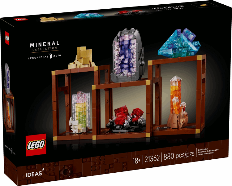 LEGO® 21362 Mineral Collection