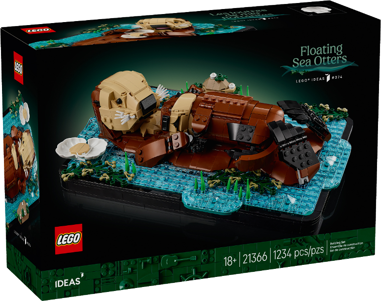 LEGO® 21366 Floating Sea Otters