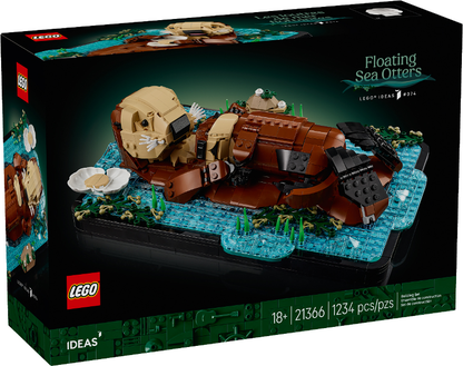 LEGO® 21366 Floating Sea Otters
