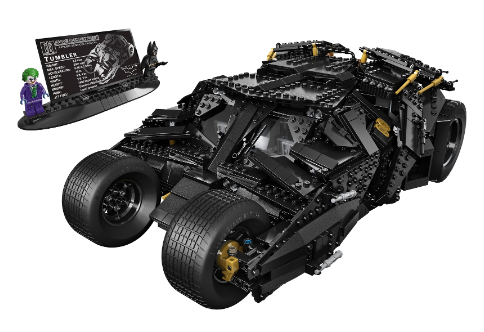 Used Set 76023 The Tumbler (with Instruction Manuals, No Box)