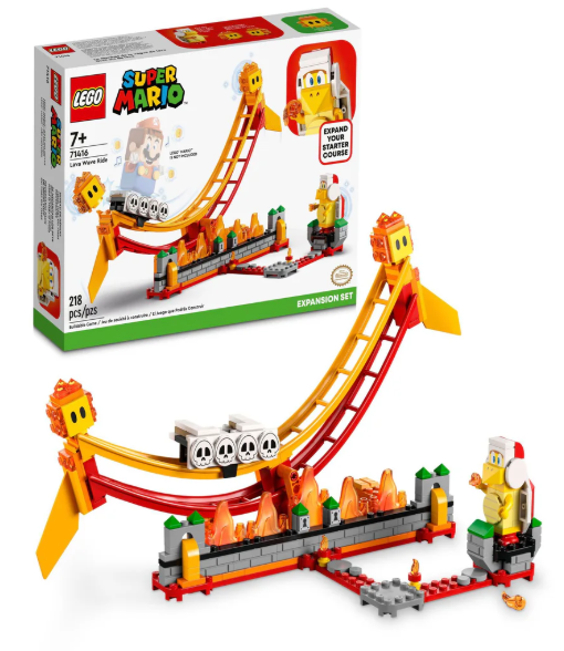 LEGO® 71416 Lava Wave Ride Expansion Set (RETIRED SET)