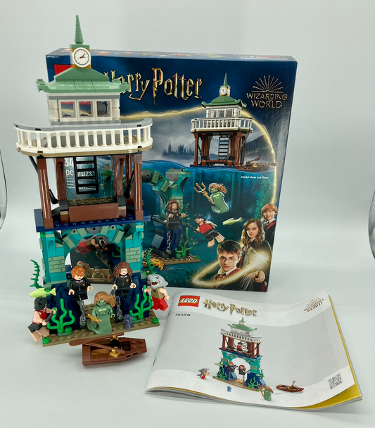 Used Set 76420 Triwizard Tournament: The Black Lake (With Instruction Manual, And Box)