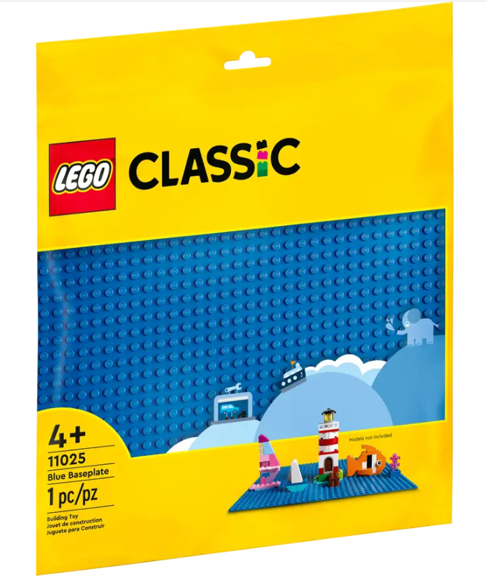 11025 Lego Blue Baseplate