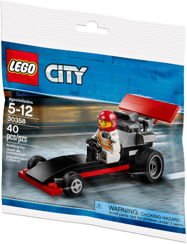 30358 LEGO® Dragster polybag