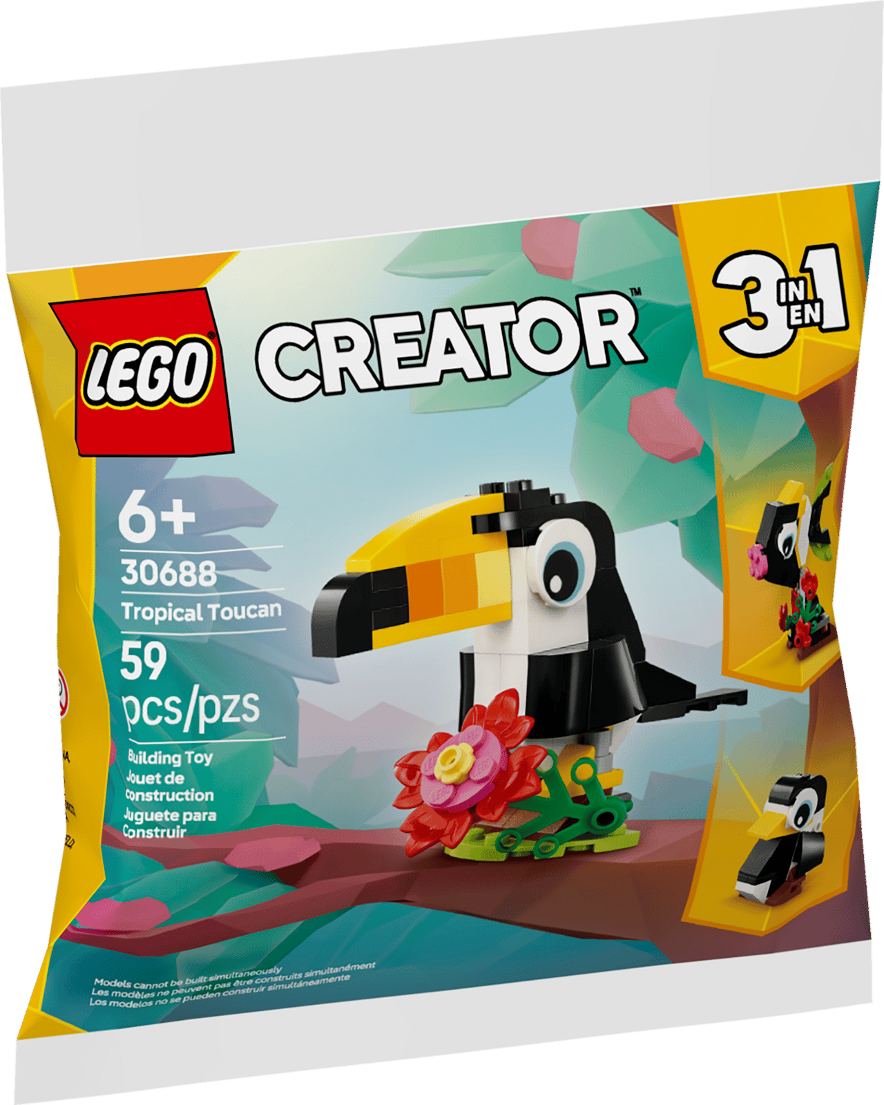 30688 LEGO® Tropical Toucan paper bag / polybag