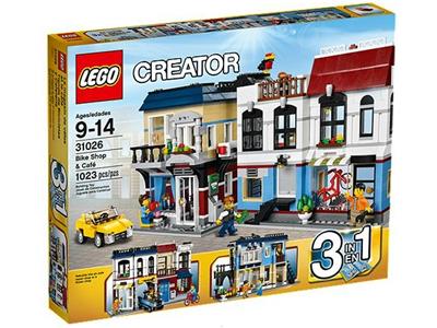 LEGO® 31026 Bike Shop & Café {Cafe}