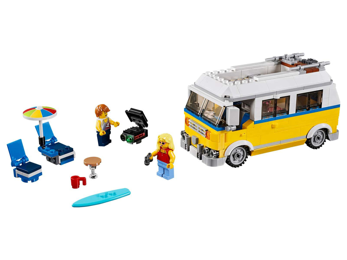 31079 LEGO® Sunshine Surfer Van Used Set