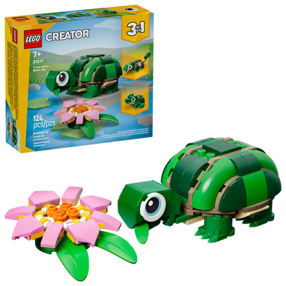 31377 LEGO® Turtle with a Water Lily Flower