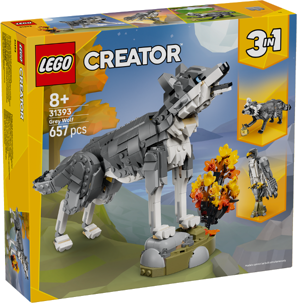 31393 LEGO® Gray Wolf