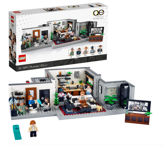 LEGO® 10291 Queer Eye- The Fab Five Loft (RETIRED SET)