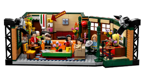 LEGO® 21319 F·R·I·E·N·D·S Central Perk used set