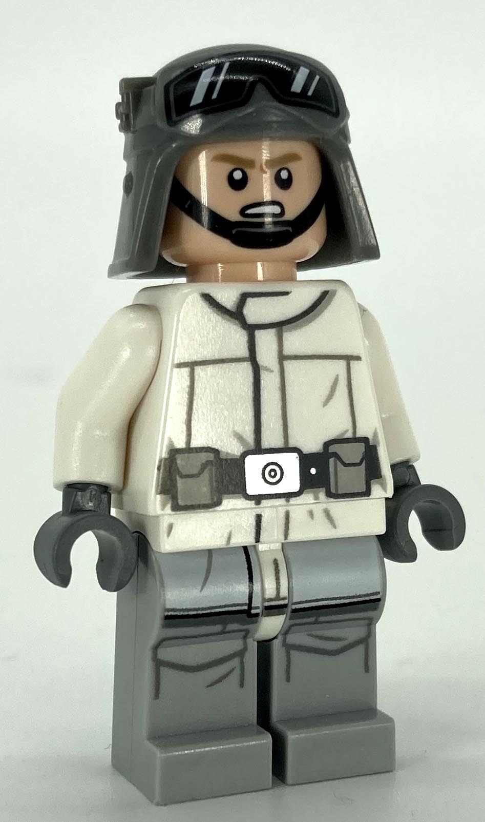Imperial AT-ST Driver, Hoth - Helmet with Molded Goggles, White Jacket