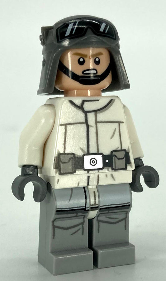 Imperial AT-ST Driver, Hoth - Helmet with Molded Goggles, White Jacket