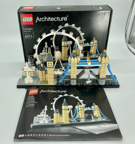 Used Set 21034 London (With Instruction Manual, And Box)