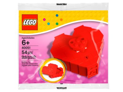 40051 LEGO® Valentine's Day Heart Box