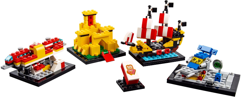 LEGO® 40290 60 Years of the LEGO Brick Certified Set
