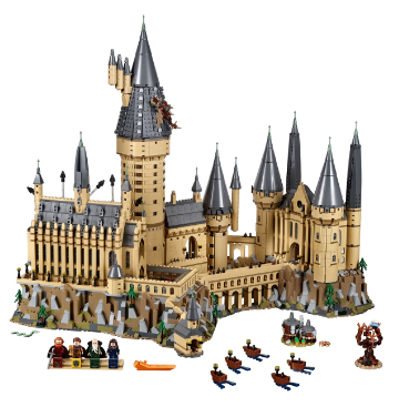 Used Set 71043 Hogwarts Castle (with Instruction Manual, No Box)