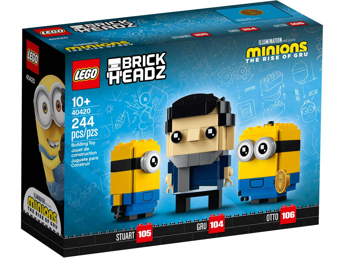 40420 LEGO® Gru, Stuart, and Otto
