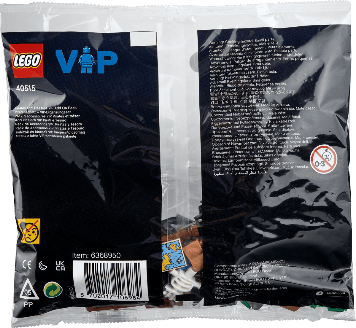 40515 LEGO® Pirates and Treasure VIP Add On Pack
