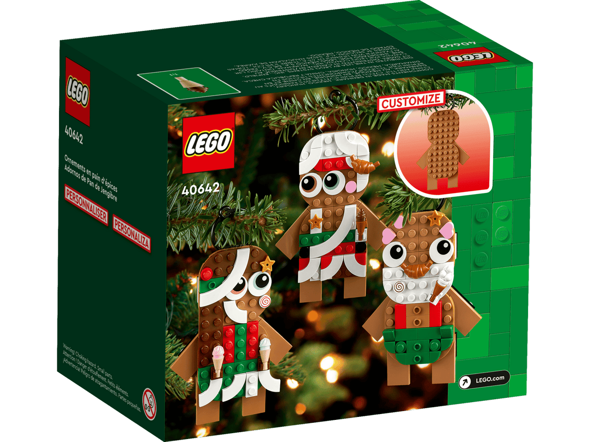 40642 LEGO® Gingerbread Ornaments