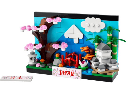 40713 LEGO® Japan Postcard Used Set