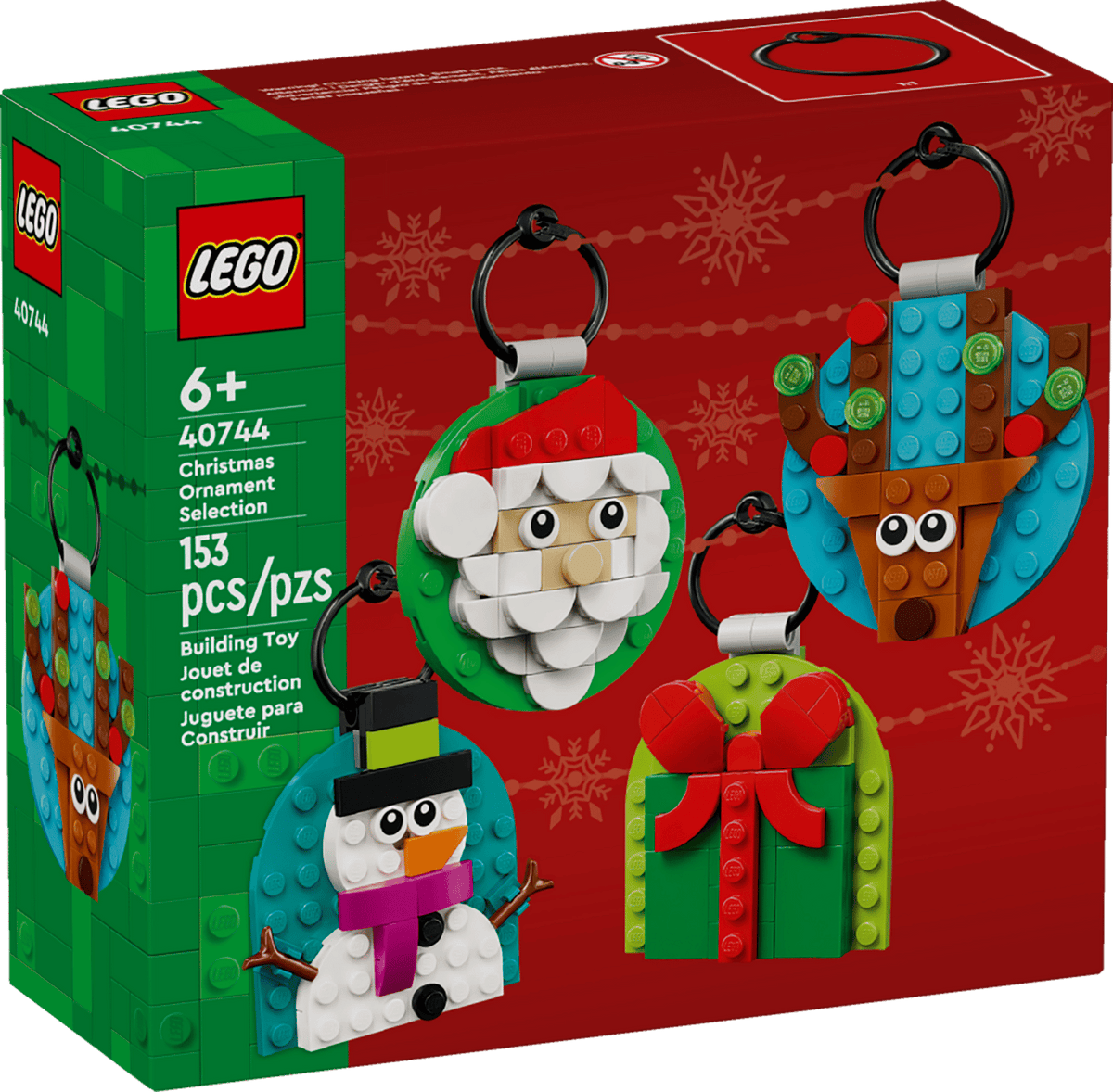 40744 LEGO® Christmas Ornament Selection