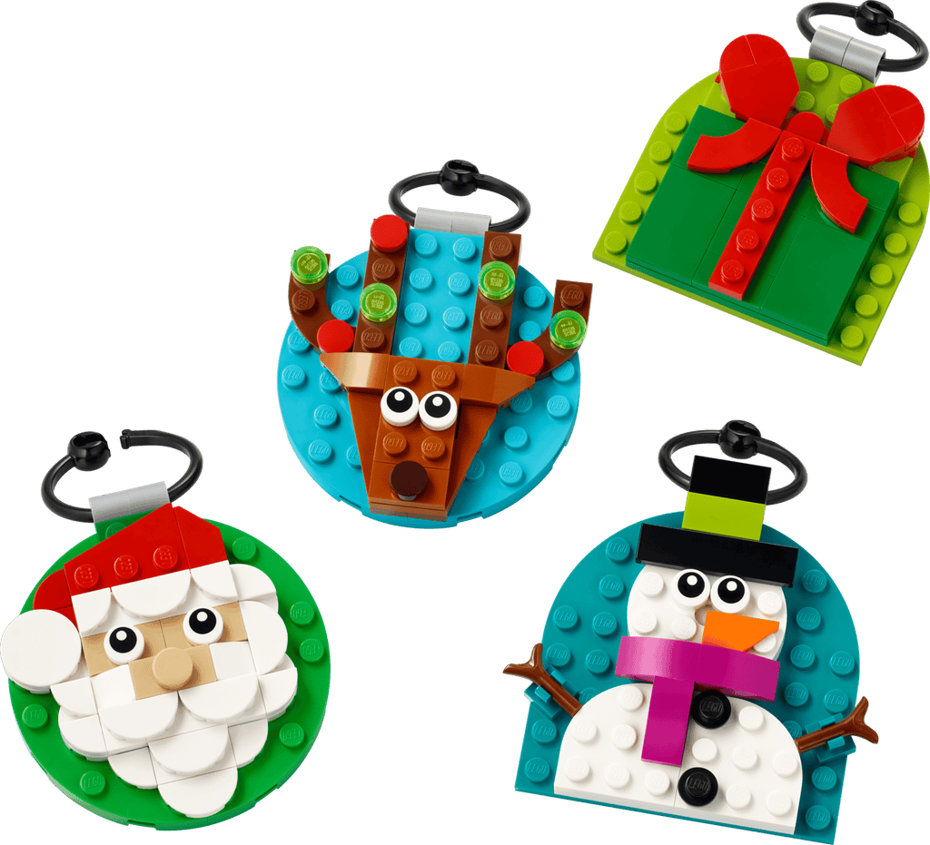 40744 LEGO® Christmas Ornament Selection