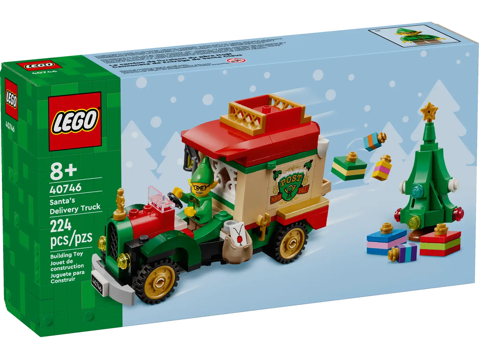 LEGO® 40746 Santa's Delivery Truck – Bricks & Minifigs Littleton