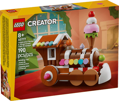 40777 LEGO® Celebration Series: 4. Gingerbread Train Ornament